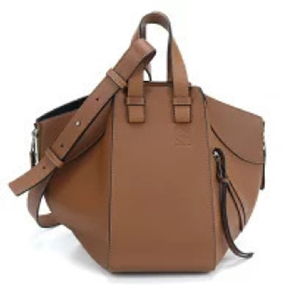 Loewe Handbag Hammock Bag Brown Compact
